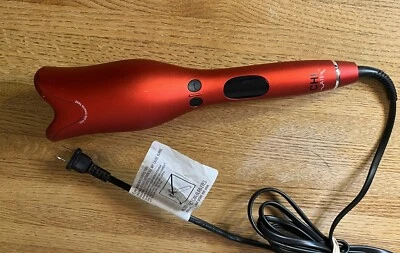 CHI Air Spin N Curl 1" Curling Iron / Wand - Ruby Red (CA2288) ** Tested ** - Image 1 of 4