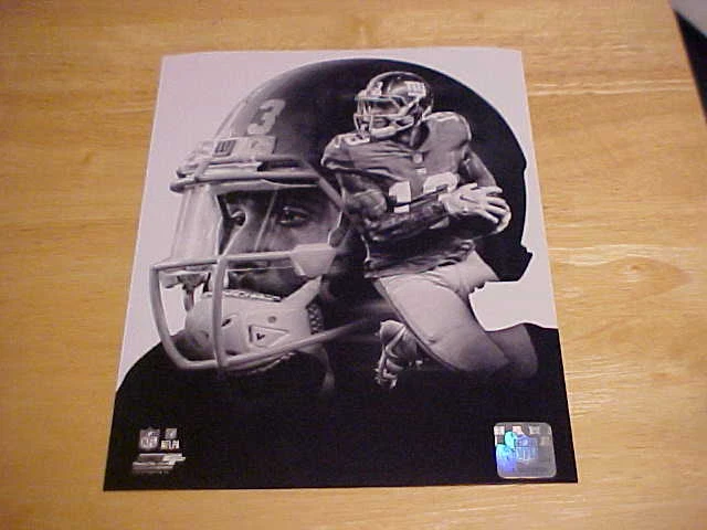 Foto 8x10 perfil de los Gigantes de Odell Beckham con licencia oficial ENVÍO GRATUITO 3/más Foto 1 de 1