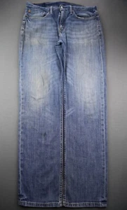 Men's 2015 Levi's 514 Straight Fit Jeans Stretch Medium Wash Size 34x34 - Picture 1 of 11
