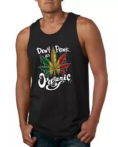 Camiseta sin mangas Don't Panic It's orgánica para hombre - Imagen 1 de 9