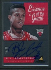2013-14 B J ARMSTRONG 35/99 AUTO PANINI PINNACLE ESSENCE OF THE GAME AUTOGRAPHS