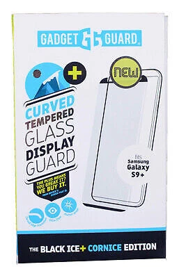 Gadget Guard Black Ice Plus Cornice Curved Edition Tempered Glass Samsung S9+ - Image 1 of 4