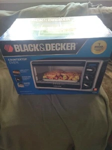 Black & Decker Countertop Oven 6-slice Bake/Broil/Toast/Keep Warm - Picture 1 of 4