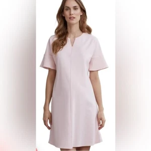 Neu mit Etikett Isabella Oliver Reese Umstandskleid rosa Ponte Größe 3 (US-Größe 8) - Bild 1 von 9