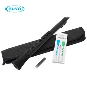 Nuvo DooD 2.0 Pre-Clarinet Instrument for Beginner Musicians - Black/Black - Picture 1 of 2