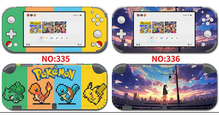 Vinyl Decal Skin Sticker Protector for Nintendo Switch Lite Pokemon S6 b - Image 1 of 1