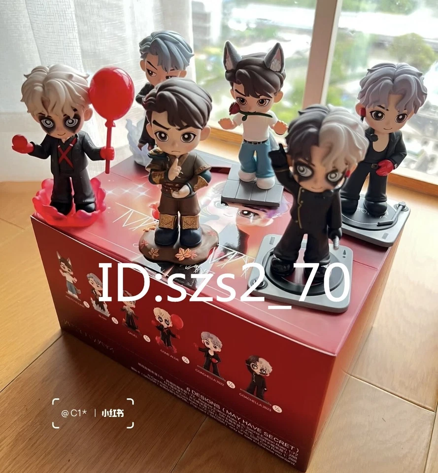 6pcs - Authentic POP MART Jackson Wang Magician Series Mini Figure Toy Gift - Image 1 of 1