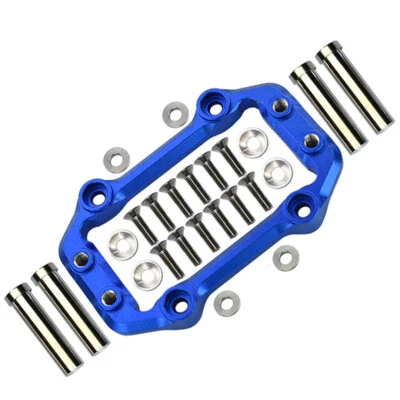 GPM Racing Aluminum Servo Mount Blue for Arrma 1/8 Kraton / Outcast / Notorious - Image 1 of 4