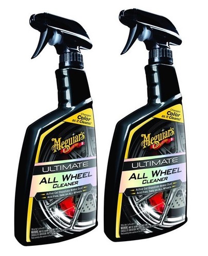 2 ~Meguiar's Ultimate All Wheel Gel Cleaner Changing Colors While ...