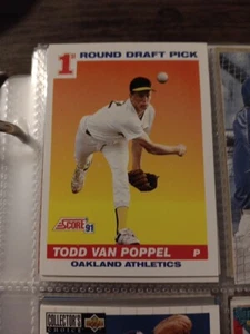 1991 Score - #389 Todd Van Poppel (RC) - Bild 1 von 1