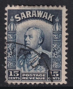Sarawak 1941 15c azul (sg115a) buen usado - Imagen 1 de 2