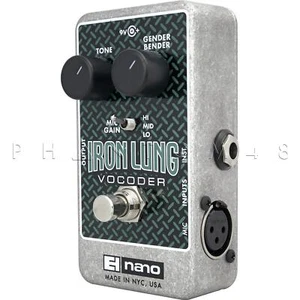 Electro-Harmonix - Pulmón de Hierro - Guitarra Vocoder/Pedal de Efectos Vocales en Vivo - Salvado... - Imagen 1 de 3
