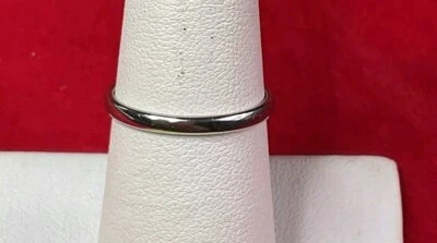 Alianza de boda Tiffany & Co platino 2 mm Forever tamaño 6,5 Foto 1 de 4