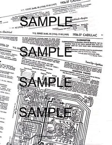 1939 1940 FORD V8 85 PASSENGER CAR COMMERCIAL TRUCKS WIRING TUNEUP DIAGRAMS 4PGS - Picture 1 of 2