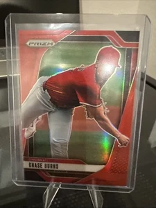2025 Panini Prizm - Chase Burns, Chase Burns #86 Red Prizm /299 (RC) - Picture 1 of 2