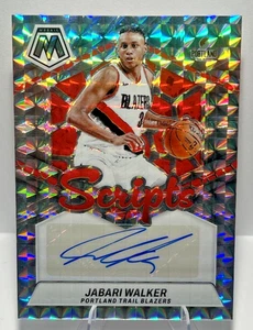 Trail Blazers 2023-24 Panini Mosaic Jabari Walker Scripts Auto #MS-WKR - Imagen 1 de 2