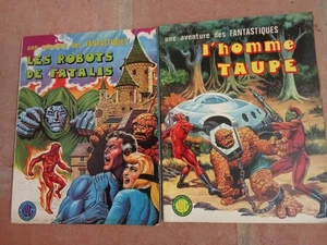 LOT 2 N° UNE AVENTURE DES FANTASTIQUES-LES ROBOTS DE FATALIS/L'HOMME TAUPE 11/12 - Imagen 1 de 12