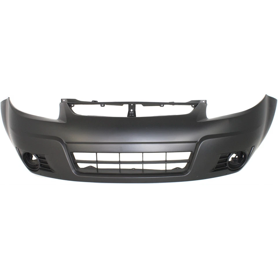 Front Bumper Cover For 2007-2012 Suzuki SX4 Hatchback w/ fog lamp holes Primed - Image 1 of 4