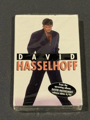David Hasselhoff Sealed Cassette Tape Promotional Release 1995 Baywatch The Hoff - Image 1 of 4