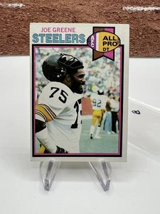 1979 “MEAN” JOE GREENE TOPPS FOOTBALL PITTSBURGH STEELERS #65 (B) - Picture 1 of 2