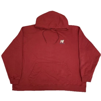 VTG big dogs Hoodie 3XL Very Good Bad Example Dog Pullover Burgundy Sweatshirt - Image 1 of 4