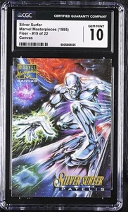 1995 Marvel Masterpieces #19 Silver Surfer Canvas CGC 10 💎  - Picture 1 of 2