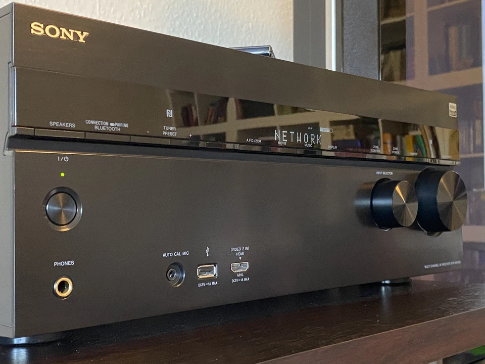 SONY STR-DN1050 Network 7.2 Receiver WiFi Bluetooth AirPlay HiRes ARC Bi-amp TOP - Bild 1 von 4