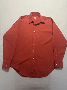 Craig Taylor Shirt S Pink Salmon Made In Canada Egyptian Cotton - Picture 1 of 10