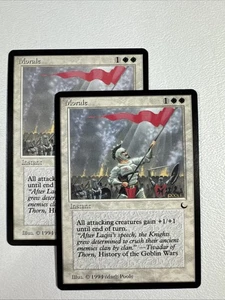 [X2] Morale - LP #14 The Dark, Magic the Gathering MTG - Picture 1 of 2