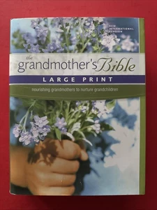 NIV Bible The Grandmother's HC LARGE PRINT New International Version Zondervan - Imagen 1 de 8