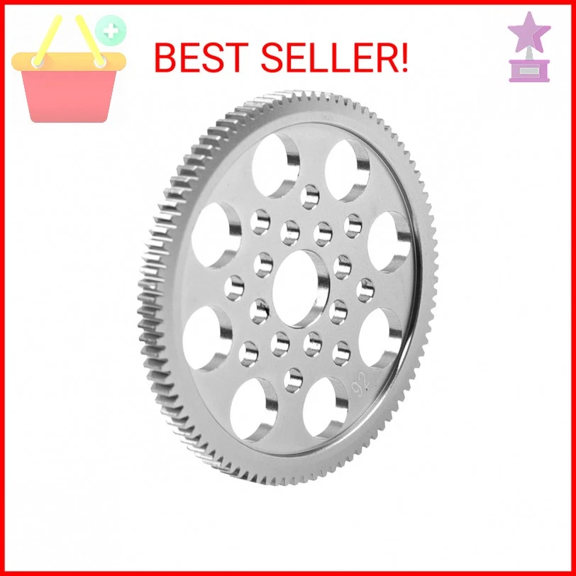 ShareGoo Metal 48P Spur Pully Gear 92T Compatible con 3Racing Sakura D4 AWD/RWD Foto 1 de 2