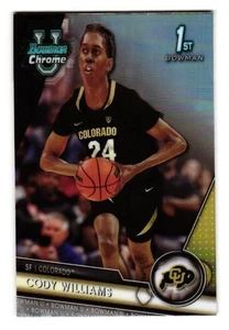 2023-24 Bowman University cromo #16 refractor Cody Williams (RC) - Imagen 1 de 2