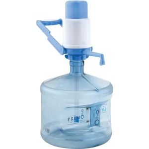 Pompa Bottiglia Acqua Primo Portatile/Manuale 3 - 5 Gal Bianco con Manico Plastica - Foto 1 di 8