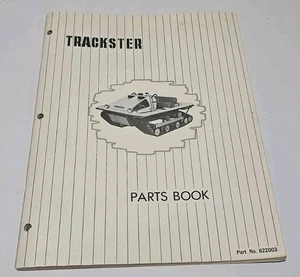 Original Cushman Trackster Parts Book 898000 & 989002 Good Condition - Picture 1 of 4
