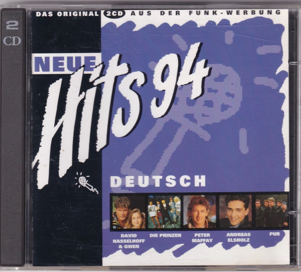 -1462- Neue Hits 94 - P. Maffay, Prinzen, PUR u.a. -Doppel-CD-nahezu neuwertig - Bild 1 von 2