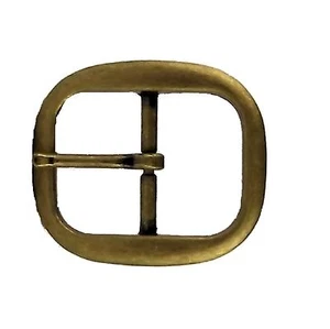 Belt Buckle Center Bar Antique Brass 1-1/4" (3.2 cm) 1565-24 - Picture 1 of 1