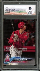 SHOHEI OHTANI RC 2018 TOPPS UPDATE #US189 DGA GRADED MINT 9 - Picture 1 of 2