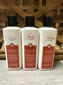 3 x LANZA HEALING COLOR-CLEANSING SHAMPOO 8.0 Fl. Oz. Each NEW - Picture 1 of 1