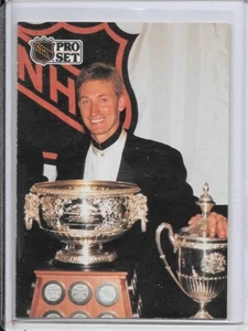 1991-92 Wayne Gretzky Pro Set Hockey Card #324 Los Angeles Kings - Imagen 1 de 2