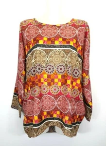 17) Manou Lenz Oversize Damen Shirt Tunika Neu Gr. 42 44 46 48 50 52 54 56 58 - Picture 1 of 3