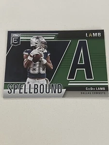 CeeDee Lamb Dallas Cowboys 2024 Donruss Elite "Spellbound" #32 - Picture 1 of 2