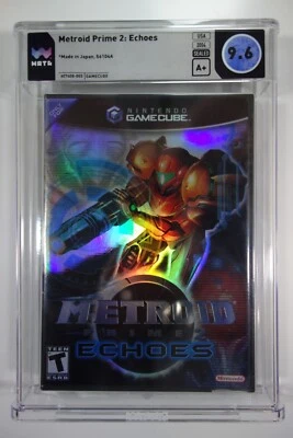 Metroid Prime 2: Echoes (GameCube, 2004) - Factory Sealed MIJ WATA 9.6 A+ - Image 1 of 2