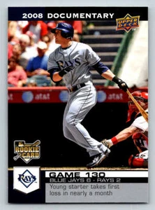2008 Upper Deck Documentary #3891 Evan Longoria RC (ref 175450) - Picture 1 of 2