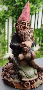 Cairn Tom Clark "Sparky" Vintage 1989 Retired (53) Gnome VW VOLKSWAGON Signed - Picture 1 of 12