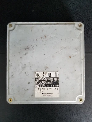 93 MAZDA MX6 626 , ECM, ECU, KL01-18-881R, KL01 18 881R — 第 1/4 张图片