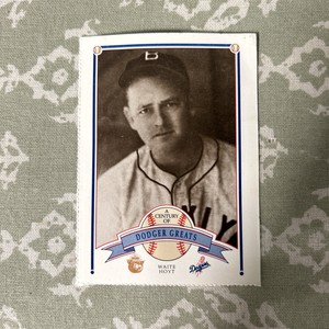 1989 Smokey The Bear Century Of Los Angeles Dodger Greats Waite Hoyt #10!