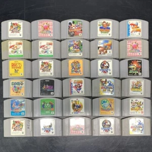 Nintendo 64 30 lot RANDOM Nintendo 64 game soft No Tested Japan ver HK24842722 - Picture 1 of 10
