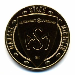 63 CLERMONT-FERRAND ASM Clermont, Stade Marcel Michelin, 2019, Monnaie de Paris - Imagen 1 de 2