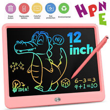 12" LCD Writing Tablet Electronic Drawing Notepad Doodle Board Kids Gift Office