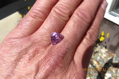 Preciosa kuncita rosa afgana de 4,95 quilates Foto 1 de 4